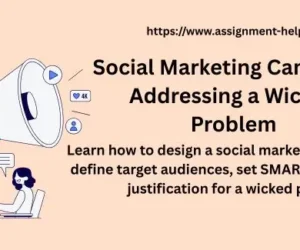 Social Marketing Campaign: Addressing a Wicked Problem