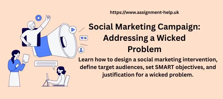 Social Marketing Campaign: Addressing a Wicked Problem
