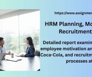 HRM Planning, Motivation and Recruitment Report